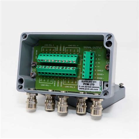 digital load cell junction box|arrows rc junction box setup.